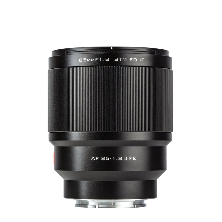 Обектив на камерата, автофокус, 85 mm, F1.8, пълен кадър, Sony FE, черен