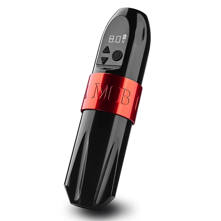 Машинка за татуиране, 12V, 10500rpm, алуминий, 4 мм, златиста