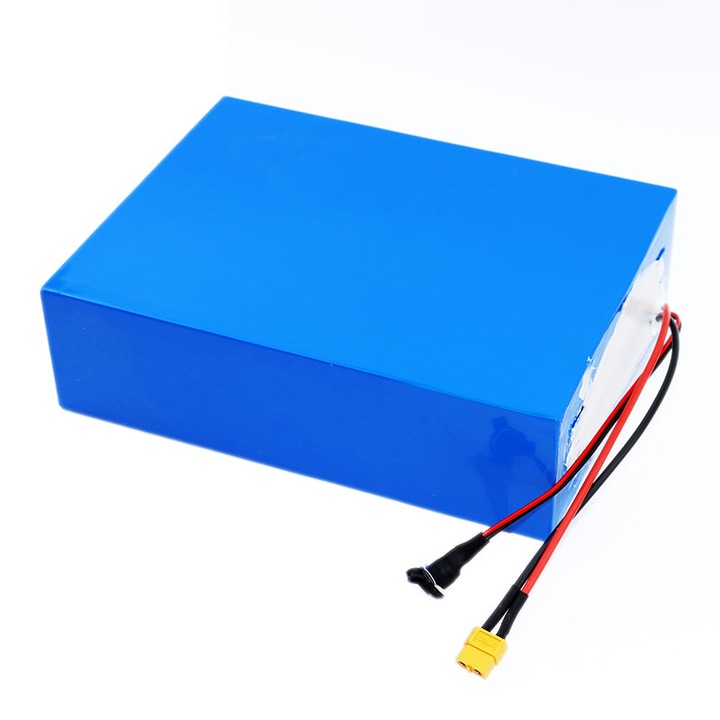 Батерия, за велосипед, 48V, 20AH, 1000W, синя - eMAG.bg