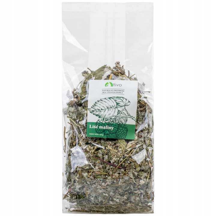 Frunze de zmeura naturala pentru rozatoare, Tivo, 150 gr