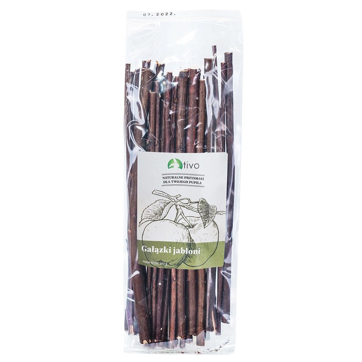 Crengute din lemn de mar pentru iepuri si rozatoare, Tivo, 400 gr