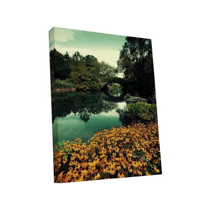 Tablou canvas Intelli®, Decoratiuni moderne pentru Living, Dormitor, Lacul iubirii, A1242, 170x110 cm