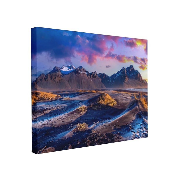 Tablou canvas Intelli®, Decoratiuni moderne pentru Living, Dormitor, Munti, F1436, 110x170 cm