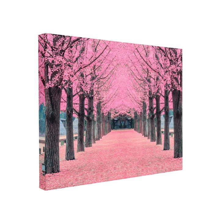 Tablou canvas Intelli®, Decoratiuni moderne pentru Living, Dormitor, Colorful Flowers, F1452, 110x170 cm