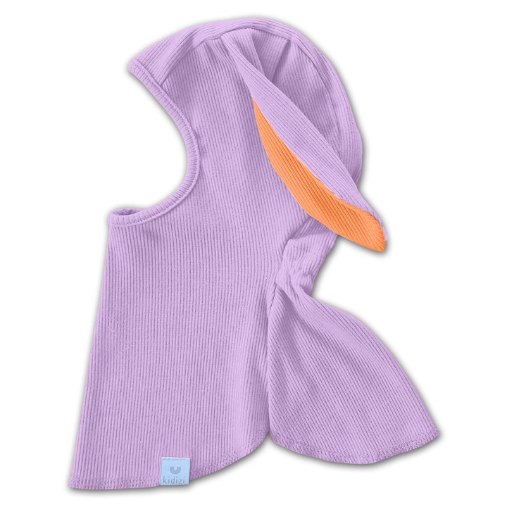 Регулируема памучна шапка Bunny Kidizi за бебета/деца, Розово