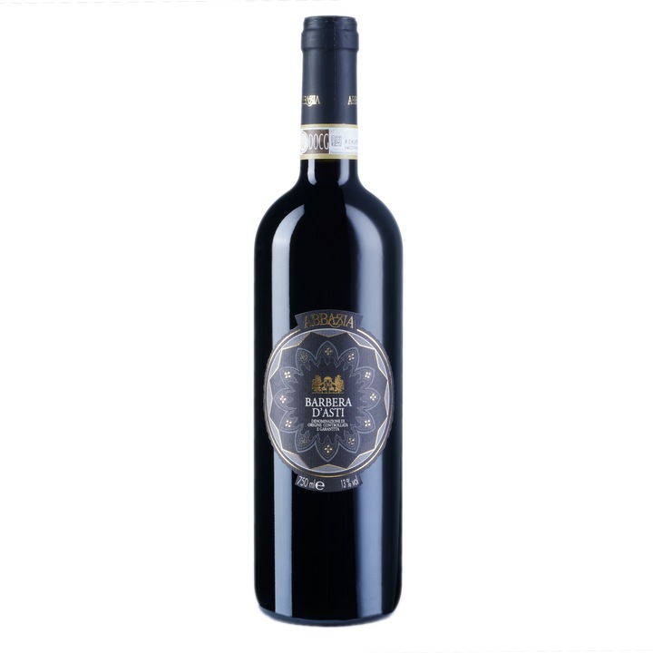 Vin Rosu, Barbera D'Asti DOCG 2021, Abbazia, Sec, 0.75L