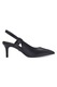 s.Oliver, Pantofi slingback din piele ecologica, Negru