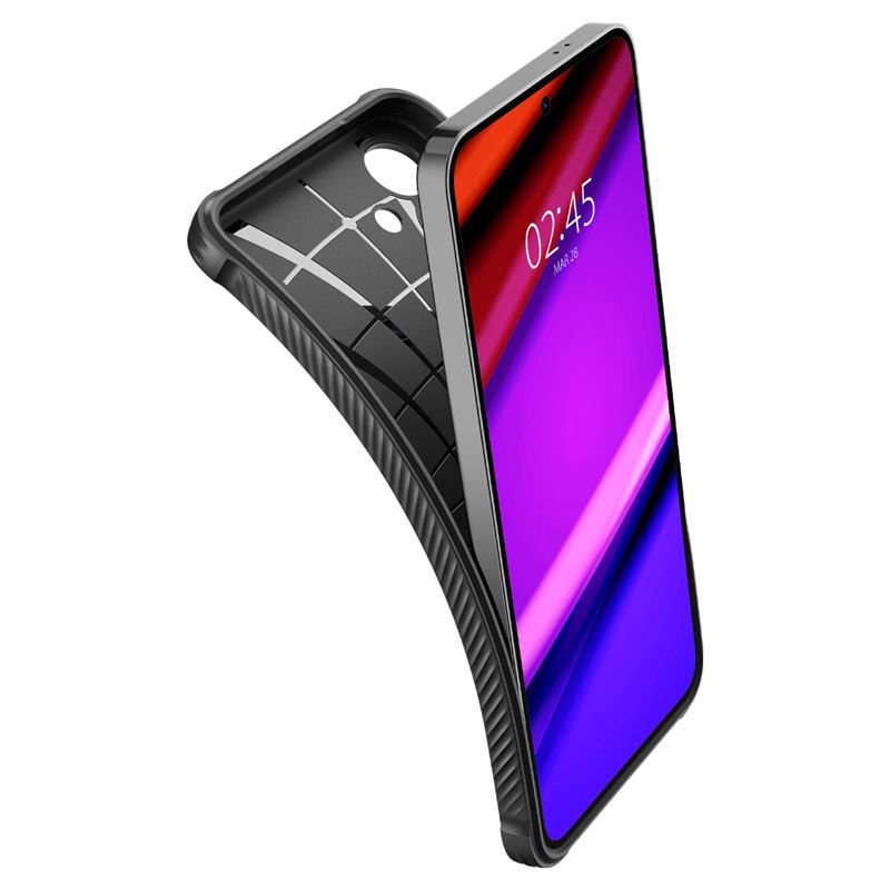Carcasa Spigen Rugged Armor compatibila cu Samsung Galaxy S24 Plus Matte Black