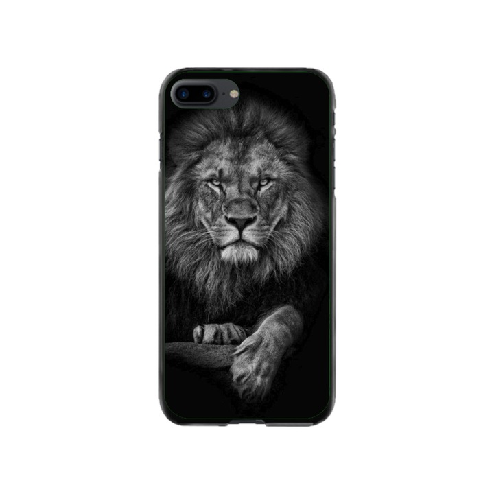 Husa personalizata Swim Case pentru Apple iPhone 7 Plus, model Lion #2, multicolor, S1D1M0117