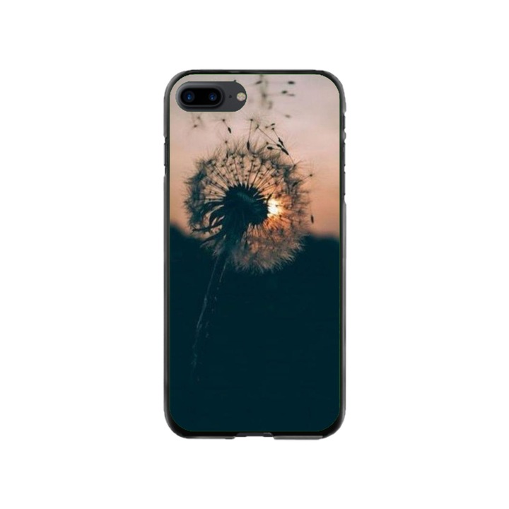 Husa personalizata HQPrint si Folie de Silicon pentru Apple iPhone 7 Plus, model Nice View #7, multicolor, S1D1M0138