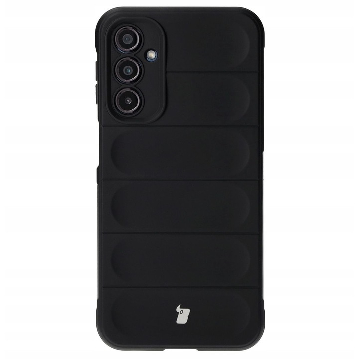 Калъф за Samsung Galaxy M34 5G, Bison, черен, TPU, 1 х комплект калъфи