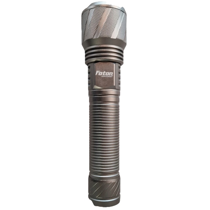 Алуминиев фенер Foton Super Z8028 LED 10W С голяма лупа и Zoom, 4AA