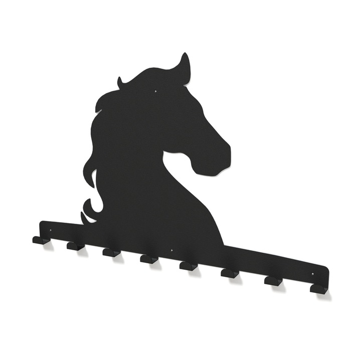 Cuier metalic CAL-model 4004 Negru