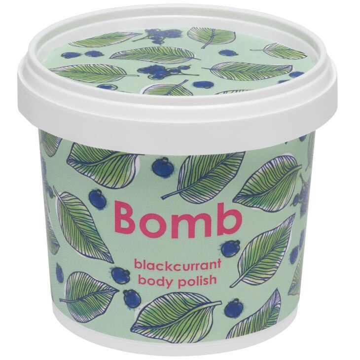 Exfoliant pentru corp Blackcurrant, vegan, Bomb Cosmetics 375g