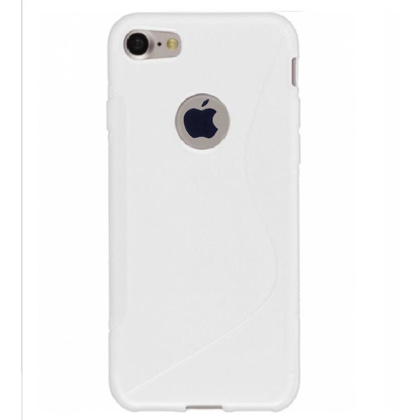 Carcasa Husa de protectie Apple iPhone 7 S-line, Alb