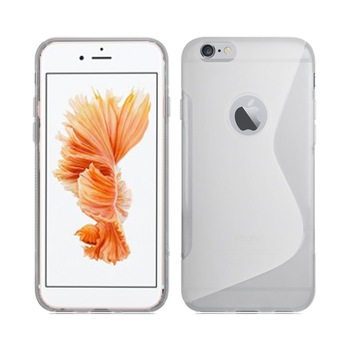 Carcasa Husa de protectie Apple iPhone 7 S-line, Semi-Transparent Carcasa Husa de protectie Apple iPhone 7 S-line, Semi-Transparent