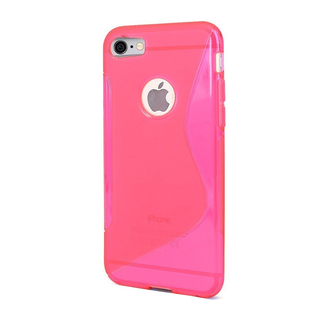 Carcasa Husa de protectie Apple iPhone 7 S-line, Pink