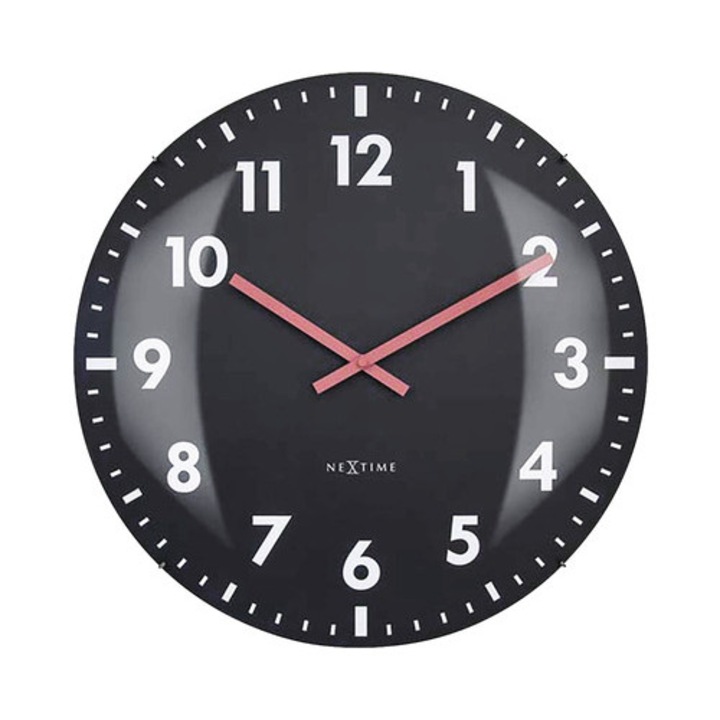 Falióra Nextime Duomo Fekete Ø 50 cm