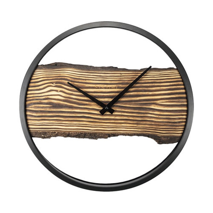 Falióra Nextime Forest Large Fa/fém Ø 45 cm