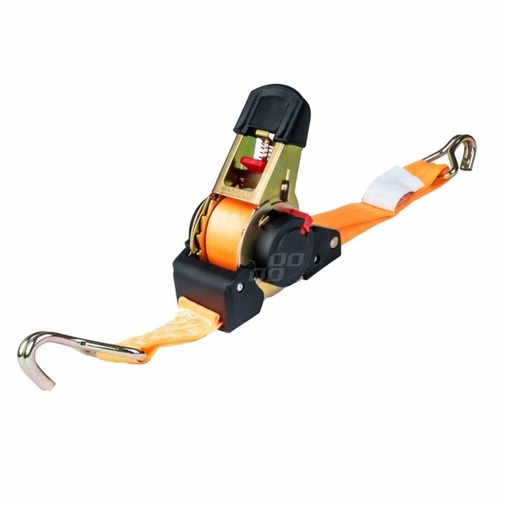 Лента за закрепване на товари, 4.5m-50mm, 1500kg, J, самоприбираща се, 03322 Amio