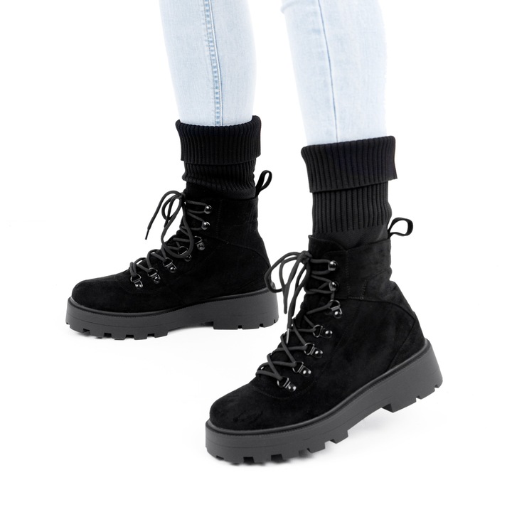 Ghete dama negru Lucia 39