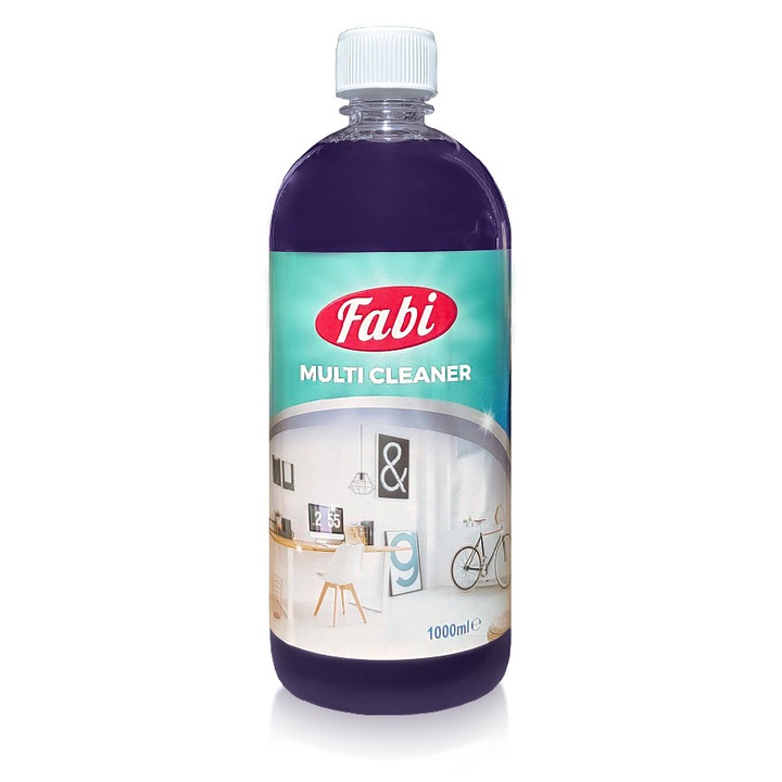 Solutie pentru curatat suprafete, Fabi, Multi-Cleaner, 1 L, multifunctionala