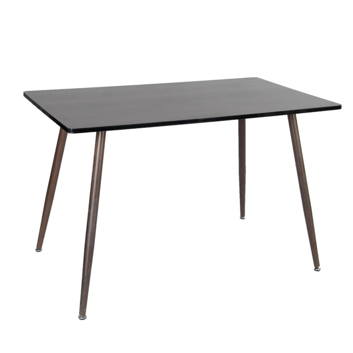 Masa bucatarie / dining fixa, 4 persoana, nuc, 120 x 70 x 75 cm