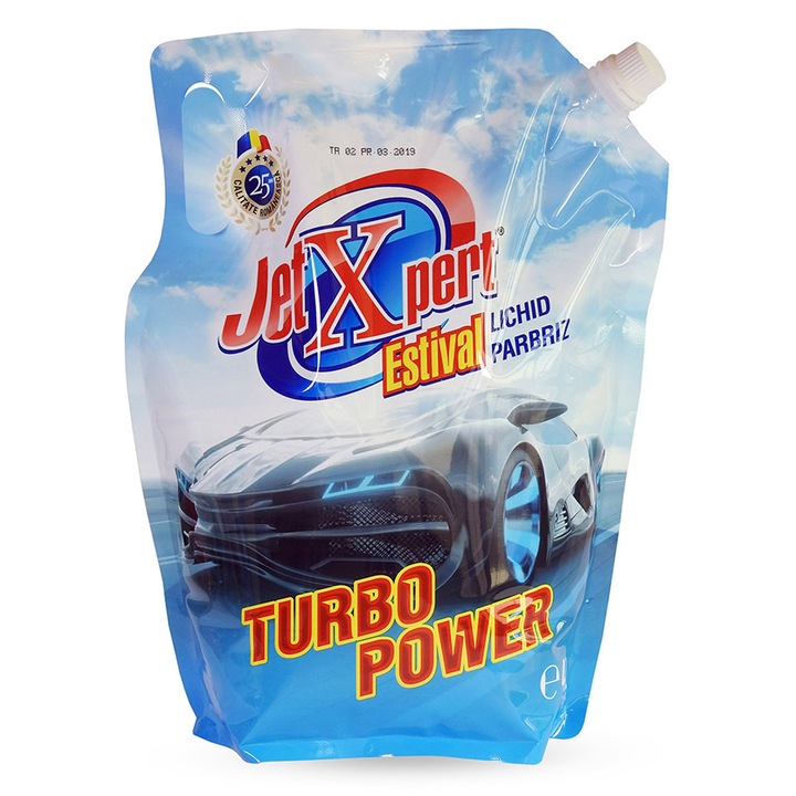 Lichid parbriz vara 4L JetXpert Estival Turbo Power