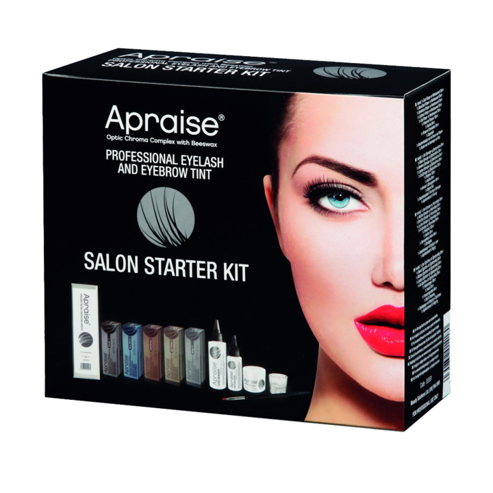 Set 5 vopseluri gene-sprancene si accesorii Apraise Starter Kit