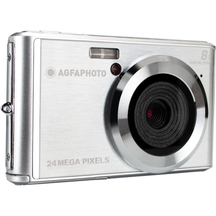 Camera foto digitala AgfaPhoto DC5500 24MP HD 720p, Argintiu