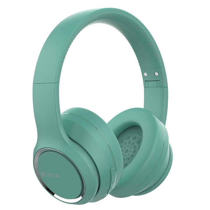Bluetooth слушалки Devia Kintone светлозелени