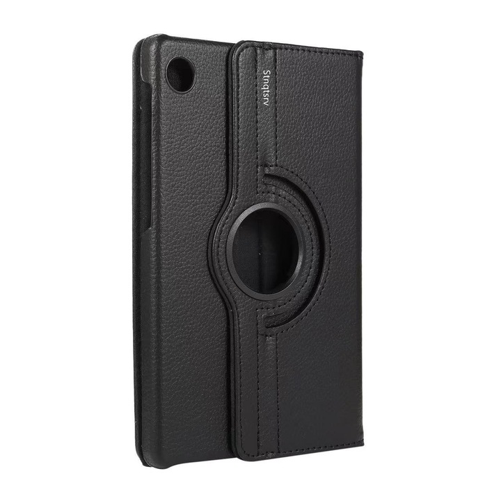Husa de protectie pentru tableta rotativa 360 de grade, compatibila cu Samsung Tab A9 8.7 inch X110/X115，Negru