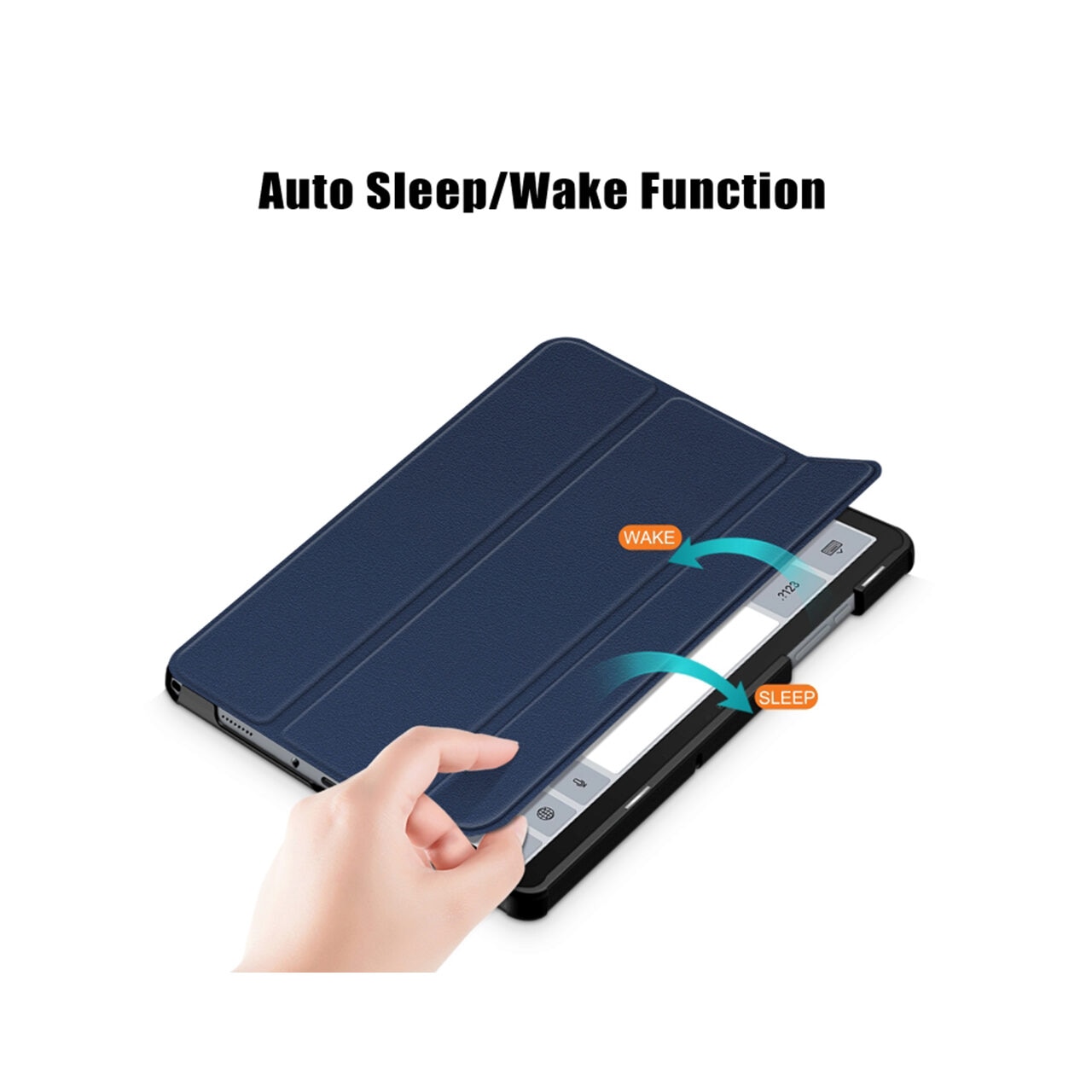 Husa pentru Samsung Galaxy Tab A9+ Techsuit FoldPro Negru