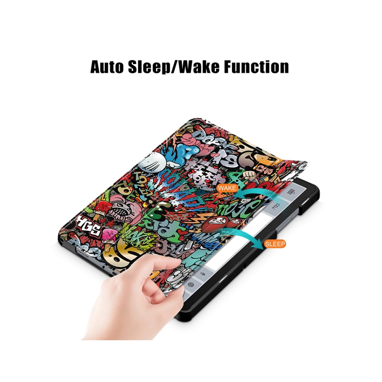 Husa pentru Samsung Galaxy Tab A9 Plus - Techsuit FoldPro - Urban Vibe
