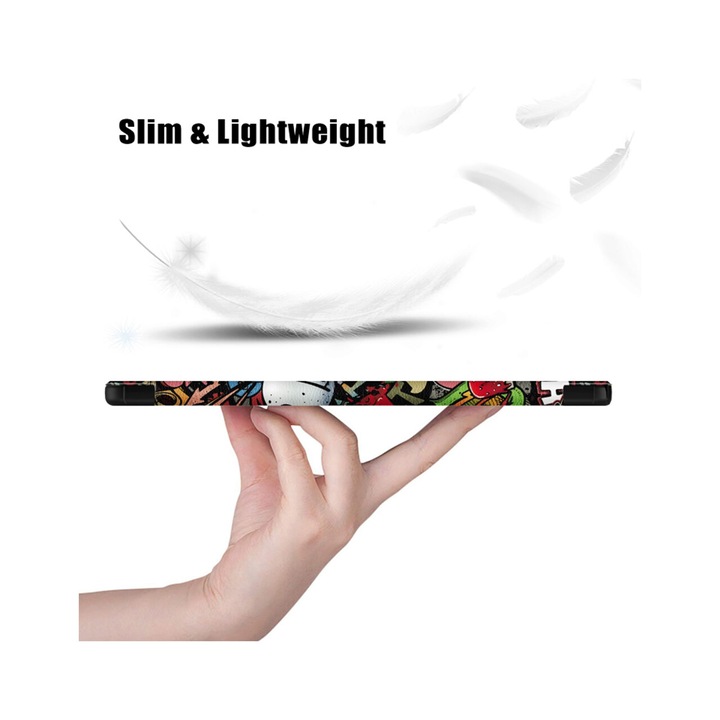 Husa pentru Samsung Galaxy Tab A9 Plus - Techsuit FoldPro - Urban Vibe