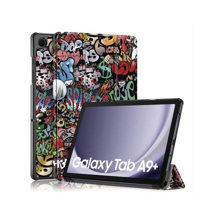 Husa Flip pentru Samsung Galaxy Tab A9 Plus - Techsuit FoldPro - Urban Vibe