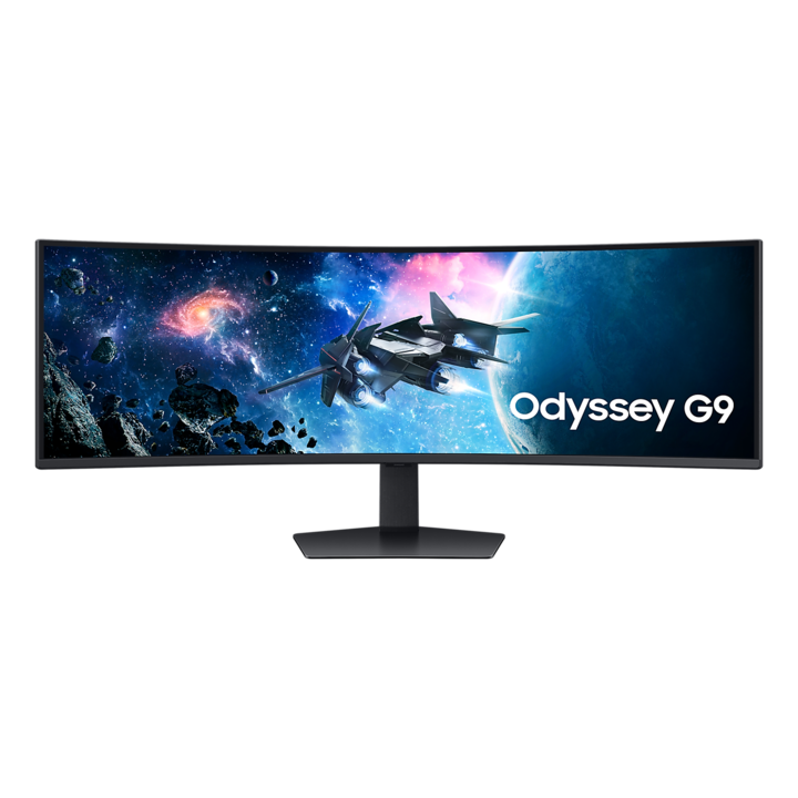 Монитор Gaming Samsung Odyssey G9 G95C, Извит, 49", Dual QHD, VA, 240 Hz, AMD Freesync Premium Pro