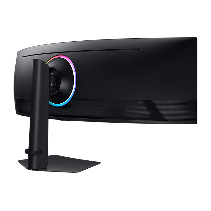 Монитор Gaming Samsung Odyssey G9 G95C, Извит, 49", Dual QHD, VA, 240 ...