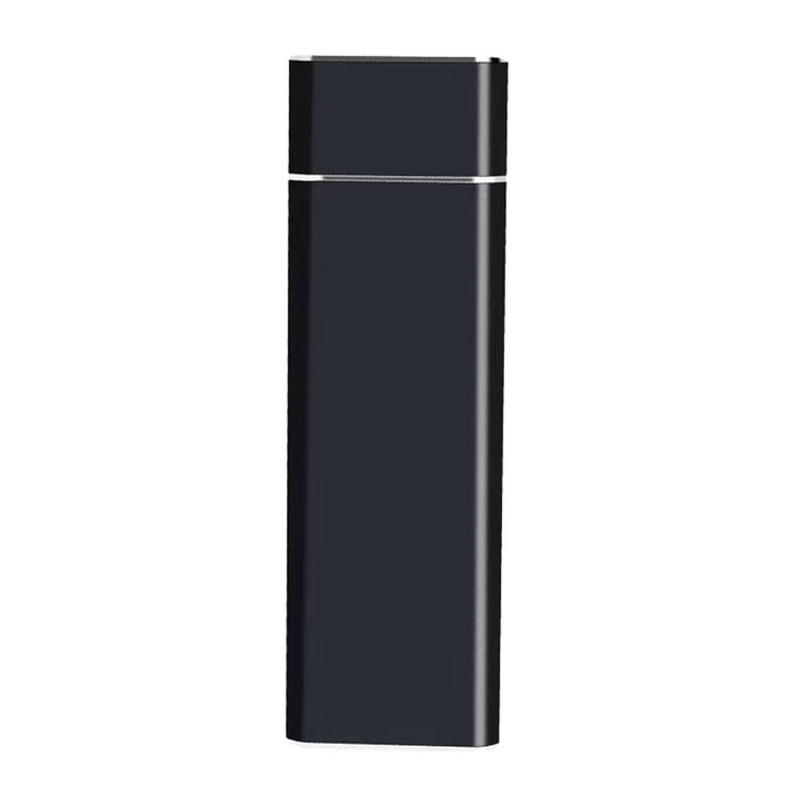Външен HDD Expansion Portable 2TB, Vaxiuja, 1.8", USB 3.1, Multi-head предаване, Тънък и лек дизайн, Метал, Черен