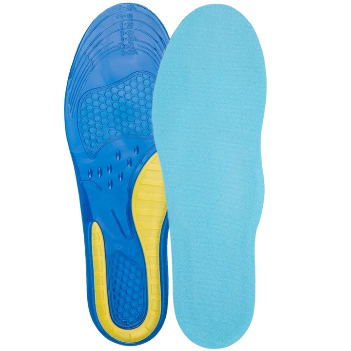 Set 2 Branturi ortopedice din gel, sport sau uz zilnic, marime ajustabila 35.5-40.5