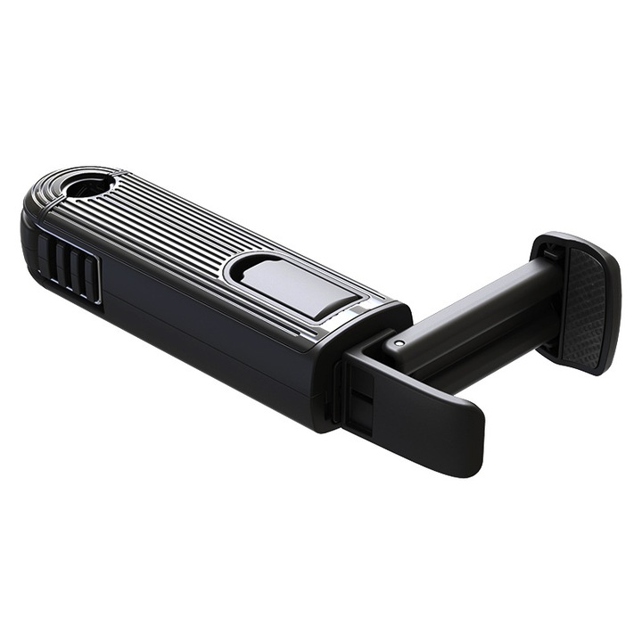 Suport multifunctional pentru tetiera masinii, perfect pentru telefon, umeras auto, carlig portabil pentru depozitare pentru scaunul din spate