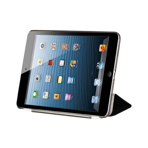 Husa flip, Protectie Completa, Tip carte, Negru, Compatibil cu Apple iPad 5