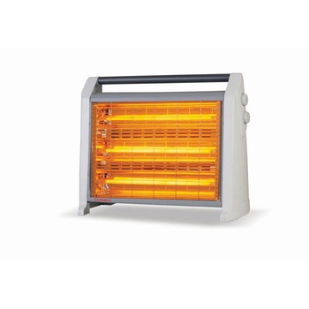 Radiator cu quartz LUXELL® LX 2832, 1800 W, 4 tuburi quartz, termostat reglabil, sistem de oprire de siguranta, ALB Radiator cu quartz LUXELL® LX 2832, 1800 W, 4 tuburi quartz, termostat reglabil, sistem de oprire de siguranta, ALB
