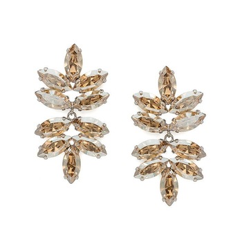 Cercei Beatrice Gold cu cristale Swarovski Cercei Beatrice Gold cu cristale Swarovski