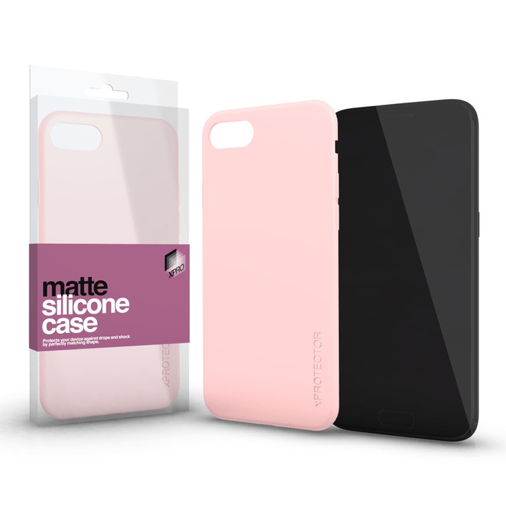 Xprotector Szilikon matte tok ultra vékony Púder pink Huawei Y5II (Y5 2) készülékhez