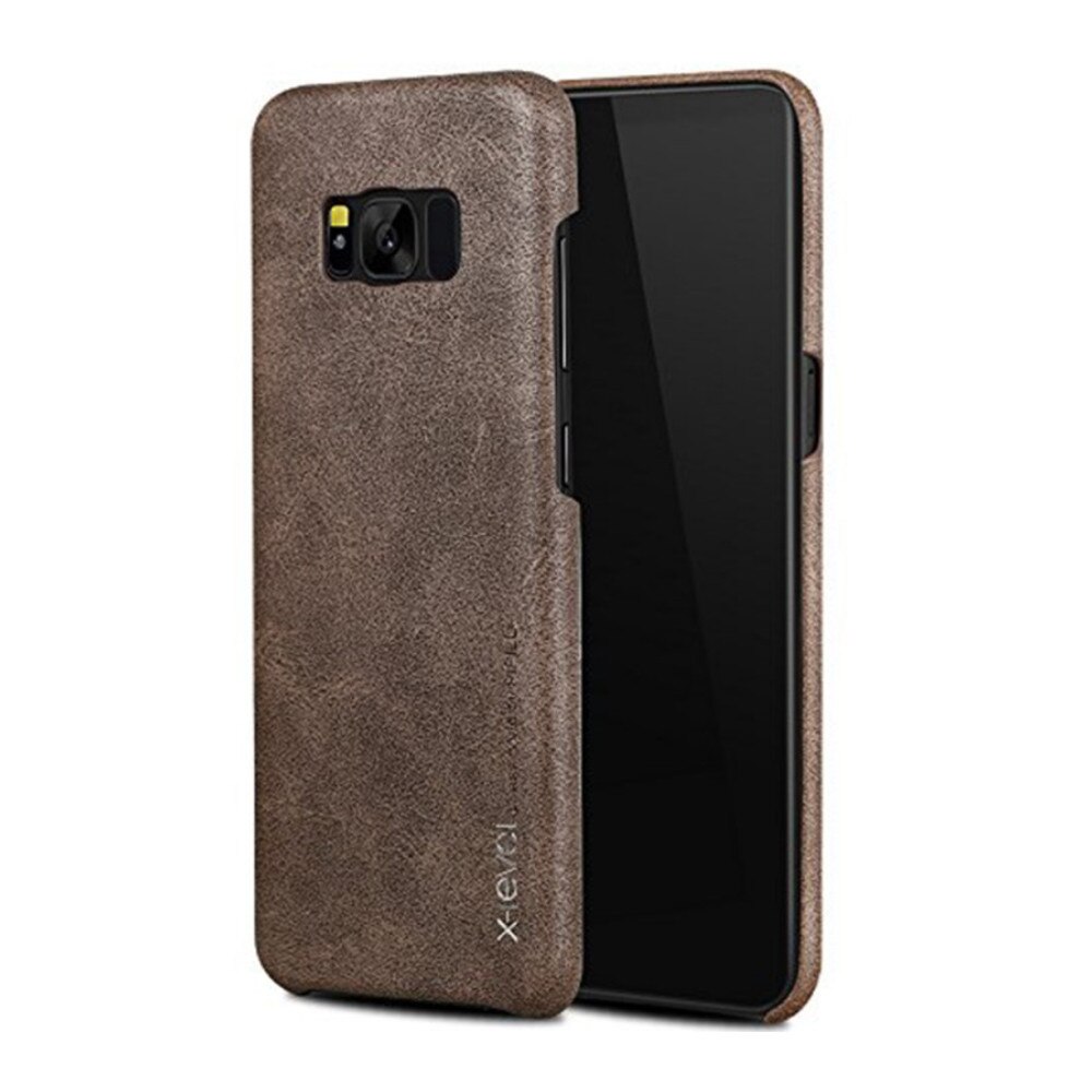 Husa de protectie X-Level Vintage pentru Samsung Galaxy S8, maro