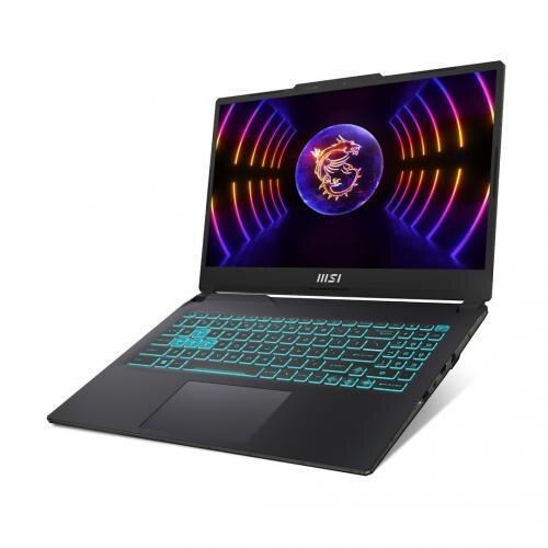 Laptop MSI Cyborg 15, 15.6" Full HD, Intel® Core™ i7 12650H pana la 4.7 GHz, 16 GB RAM DDR5 4800, 512 GB SSD, NVIDIA® GeForce® RTX 4050 6 GB, Free Dos, Translucent Black 512 GB