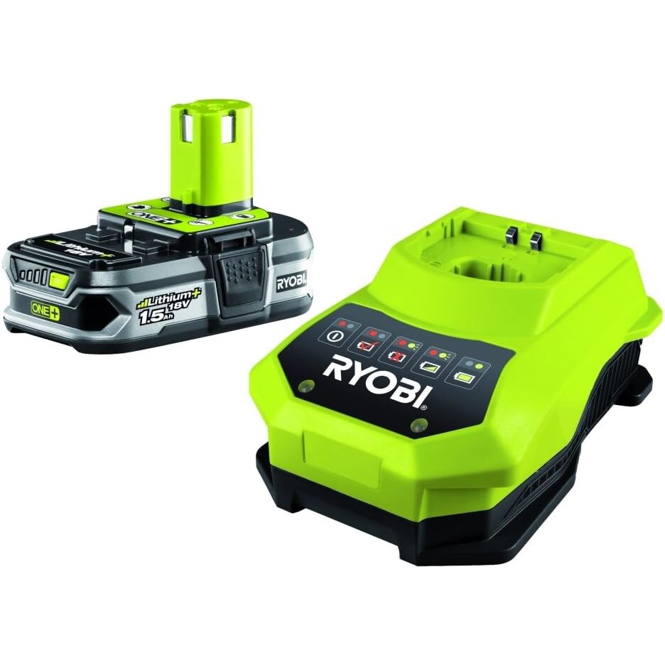 Ryobi ONE+ 5.0A Fast Lithium Charger & 5Ah Battery 18V (RC18150