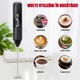 Mixer spuma lapte, Electric cu baterie, SDLOGAL®, bauturi calde/reci, maner izolat termic, otel inoxidabil, Pentru latte, ciocolata calda, cappuccino, frappe, usor de folosit