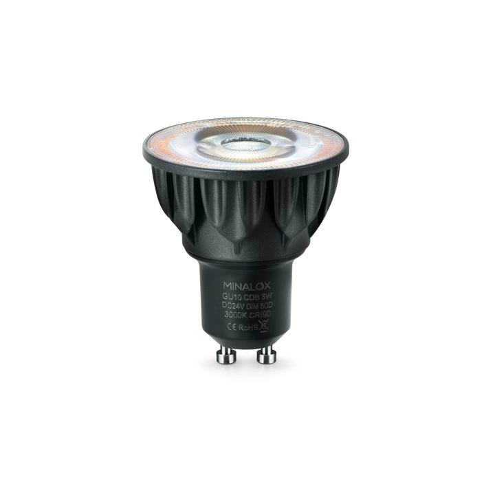 LED крушка MINALOX GU10 5W/24V/60º/3000K